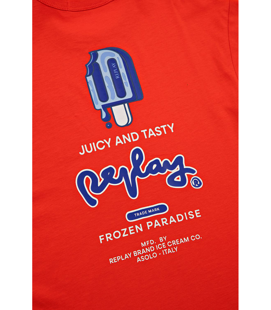バックプリントTシャツ 詳細画像 オレンジ 3